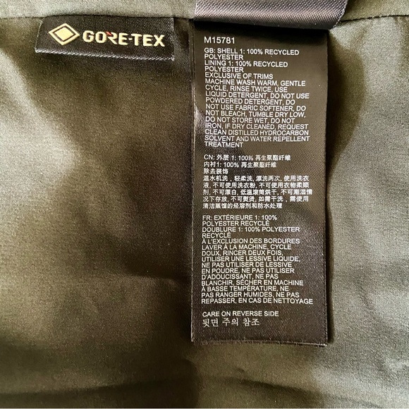 New w/o Tags Marmot Waypoint Gore-Tex Rain Jacket Rosin Green - Picture 8 of 12